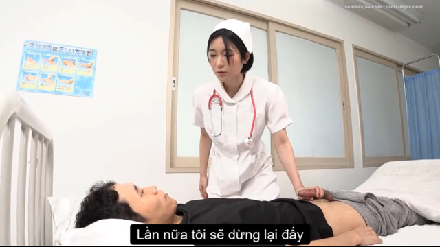 [JAV Vietsub không che] em y tá dùng miệng giúp bệnh nhân trị yếu sinh lý